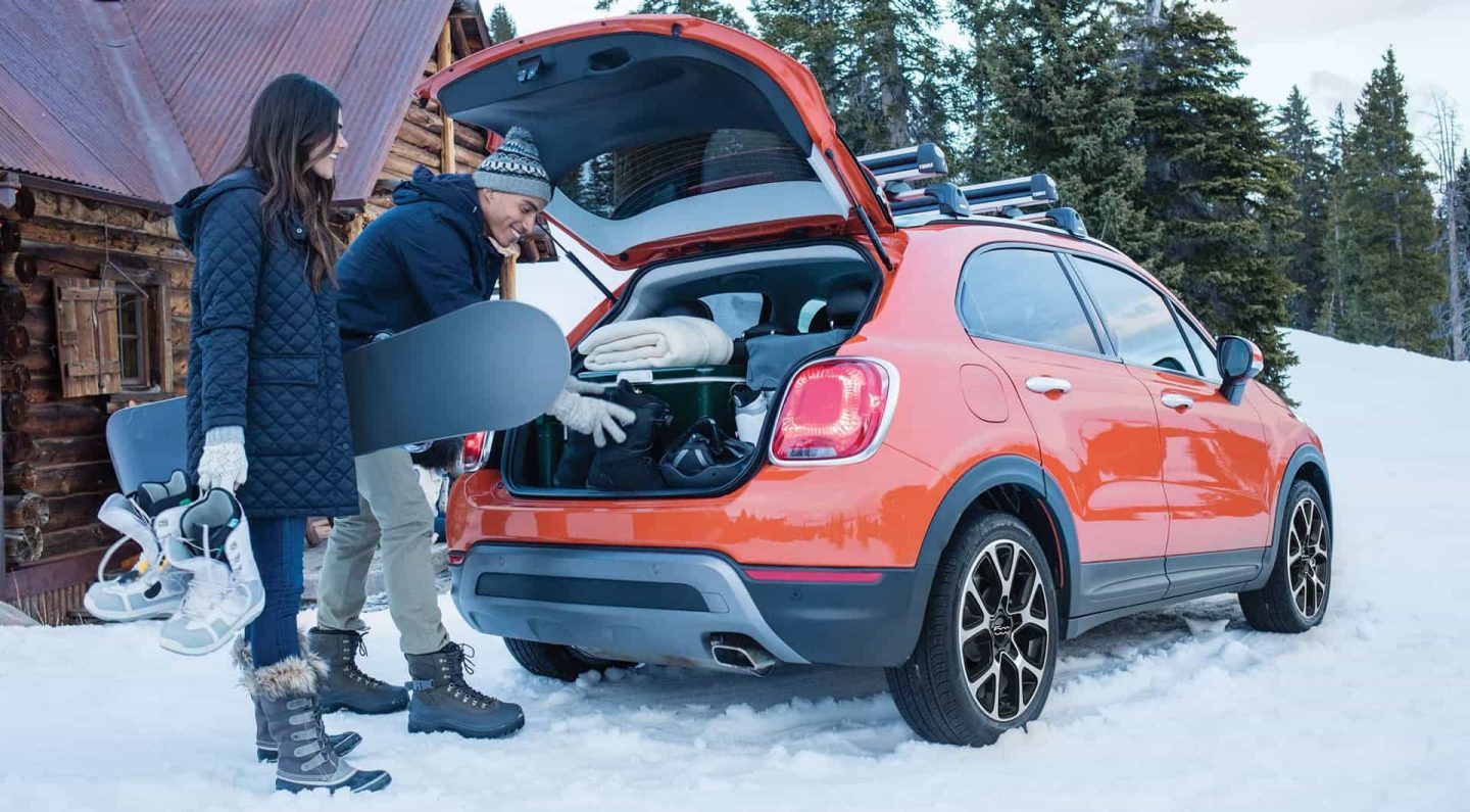 2018 FIAT 500X Pop Orange Rear Exterior